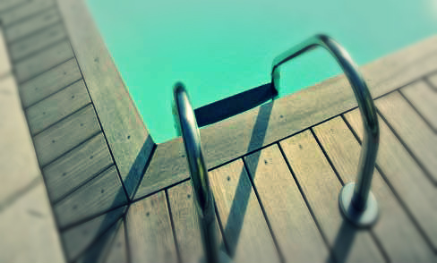 scaletta inox per piscina