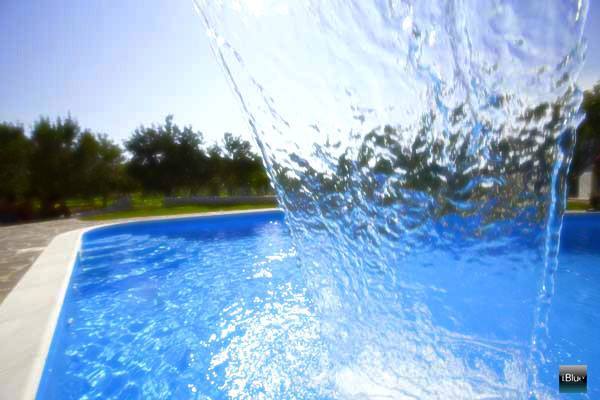 Fontana per piscina