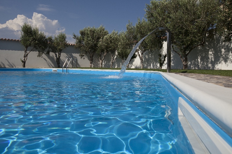 Fontana per piscina