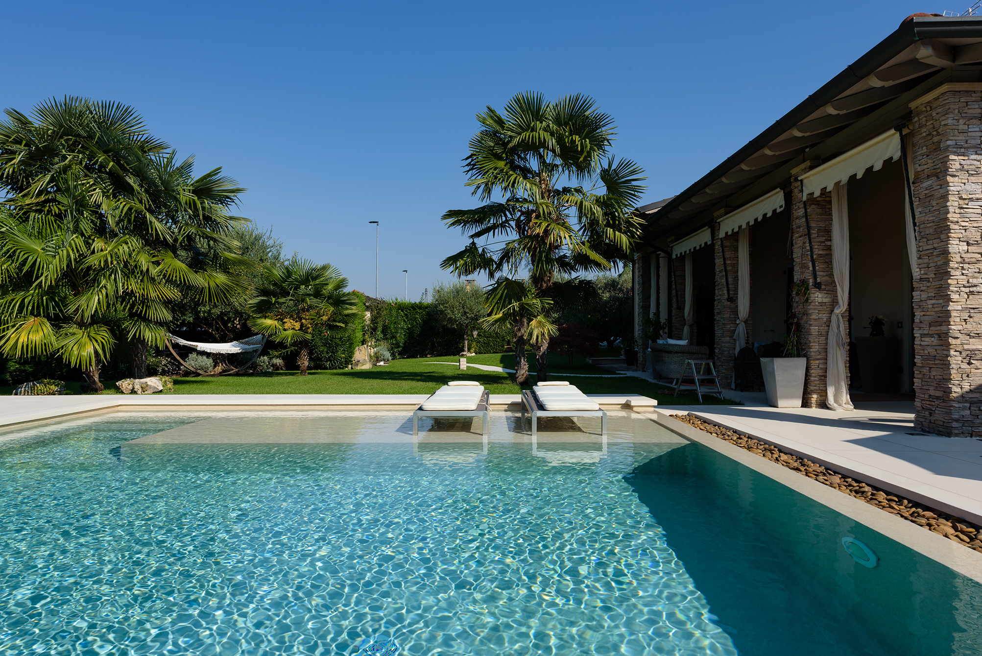 Piscina interrata inox